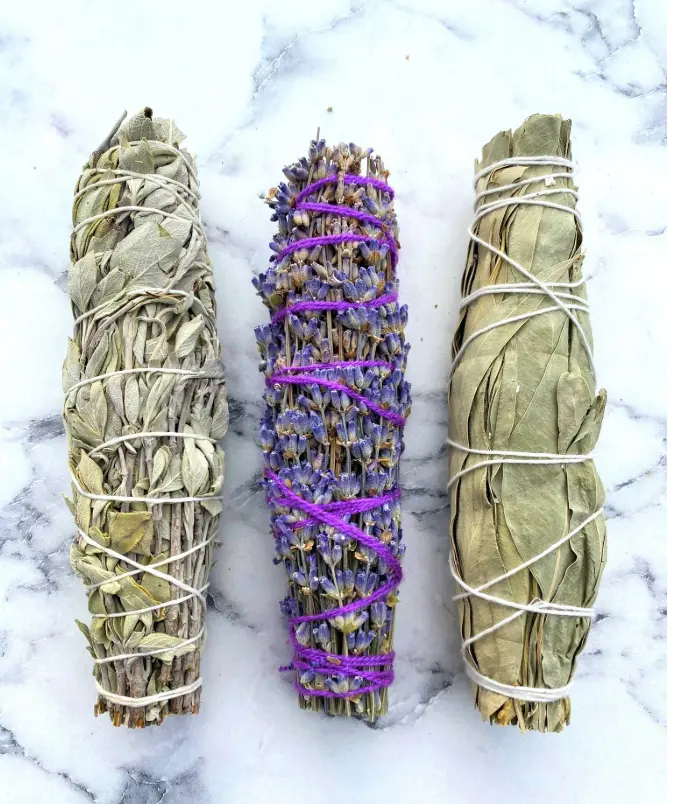 Adaçayı Lavanta Okaliptüs Tütsü Seti