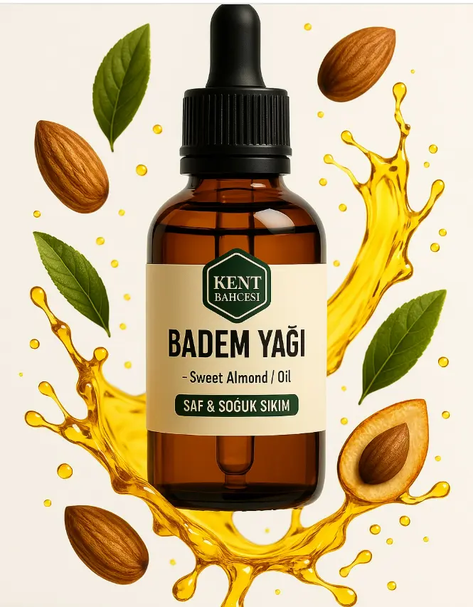 Taze Badem Yağı Soğuk Sıkım 100 ml