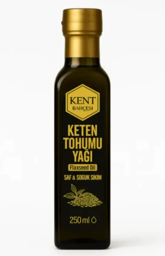 Keten Tohumu Yağı 250 ml %100 Saf Doğal Soğuk Sıkım