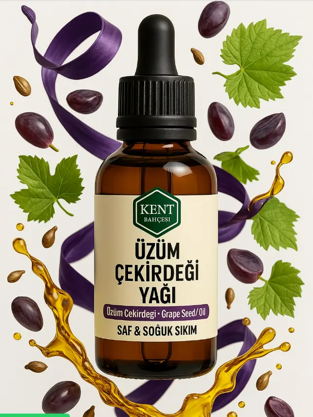 Üzüm Çekirdeği Yağı Soğuk Sıkım 100 ml